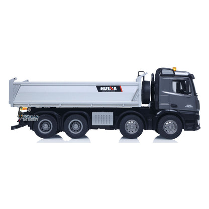 TOUCAN RC HOBBY HUINA 1/14 Remote Control Dump Truck 12CH RC Tipper Finished Model RTR Light Sound Effects Radio USB Charging Cable