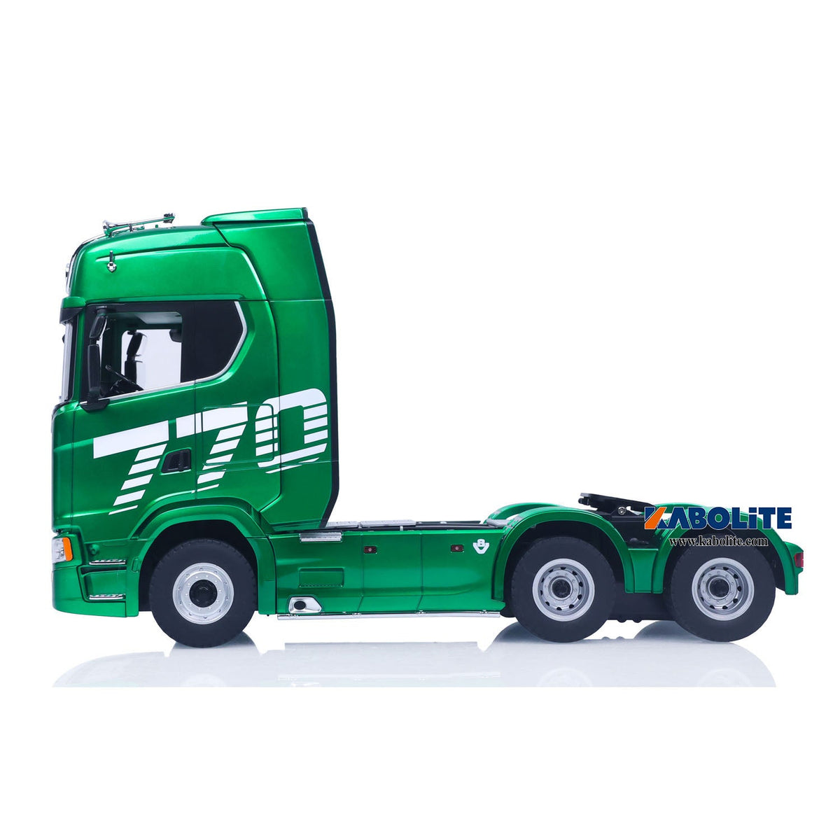 TOUCAN RC HOBBY HUINA 770S 1/18 Plastic 6x4 RC Tractor Truck 1501 PRO with 19CH 2.4G Radio Controller Light Sound for Hobbyists Outdoor Play