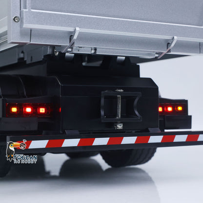 TOUCAN RC HOBBY HUINA 1/14 Remote Control Dump Truck 12CH RC Tipper Finished Model RTR Light Sound Effects Radio USB Charging Cable
