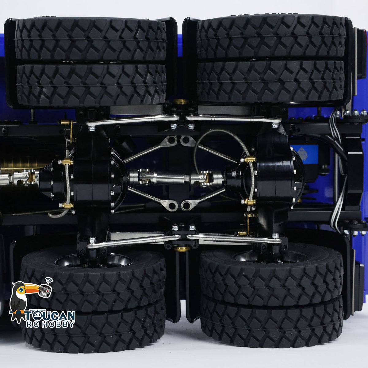 TOUCAN RC HOBBY LESU 1/14 8x8 Metal Hydraulic RC Dump Truck 20130011 RTR Tipper Model FlySky I6S Radio Controller 2 Speed Transmission Brushless Motor Sound System