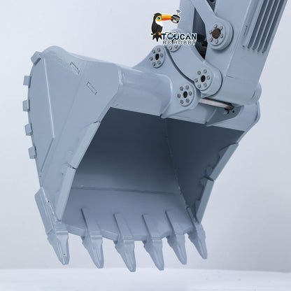 TOUCAN RC HOBBY  395F 1/12 Metal RC Hydraulic Excavator RTR Dual Pump System 6CH Valve 2830 Brushless Drive Motors Smoke Sound Light for Hobby Collectors