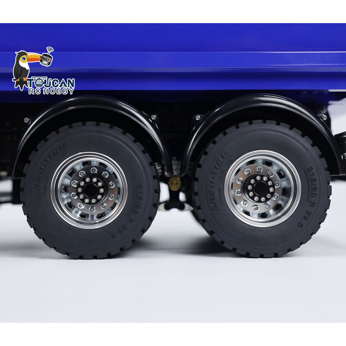 TOUCAN RC HOBBY LESU 1/14 8x8 Metal Hydraulic RC Dump Truck 20130011 RTR Tipper Model FlySky I6S Radio Controller 2 Speed Transmission Brushless Motor Sound System