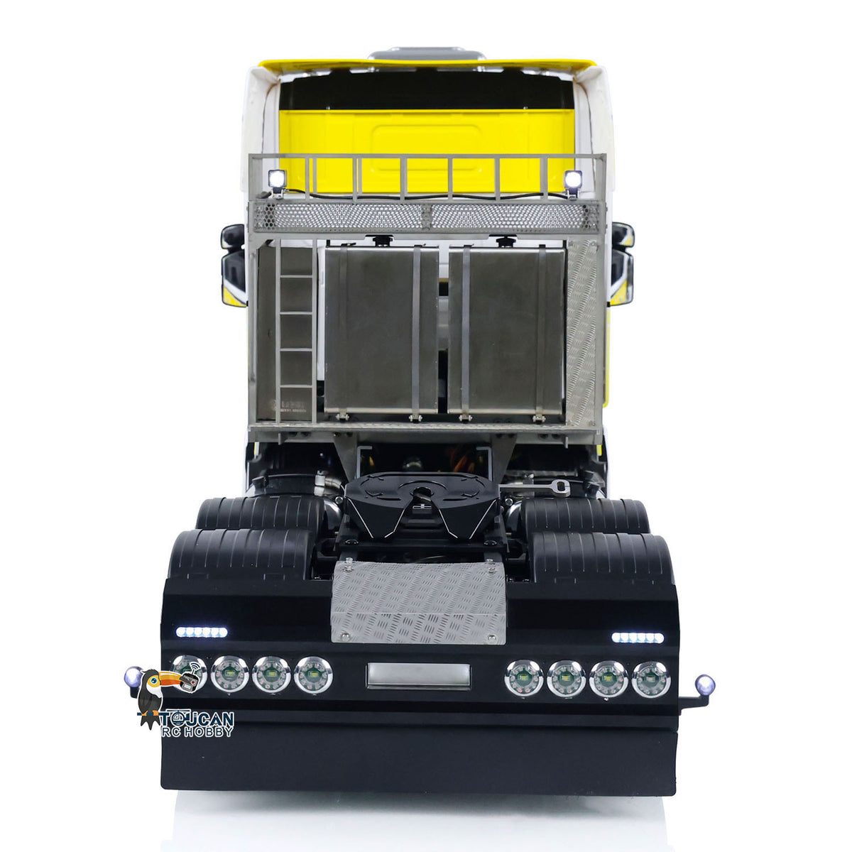 TOUCAN RC HOBBY LESU 1/14 6x6 RC Tractor Truck Metal Chassis G-6181 Equipment Rack Cars Model