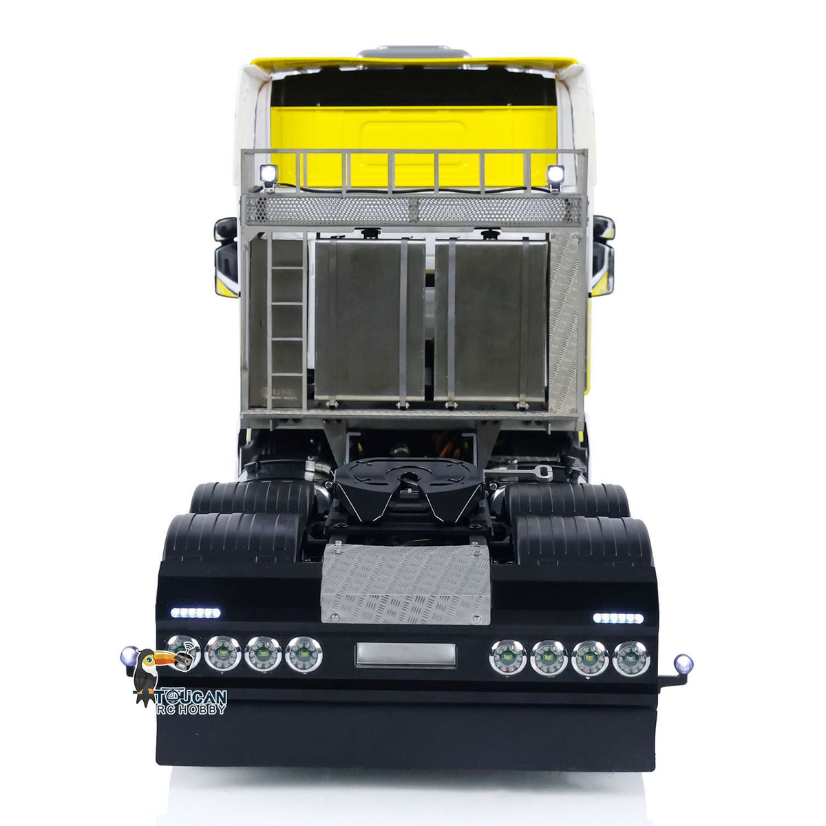 TOUCAN RC HOBBY LESU 1/14 6x6 RC Tractor Truck Metal Chassis G-6181 Equipment Rack Cars Model