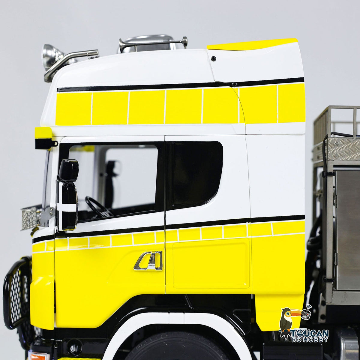 TOUCAN RC HOBBY LESU 1/14 6x6 RC Tractor Truck Metal Chassis G-6181 Equipment Rack Cars Model