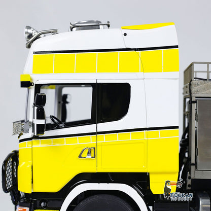 TOUCAN RC HOBBY LESU 1/14 6x6 RC Tractor Truck Metal Chassis G-6181 Equipment Rack Cars Model
