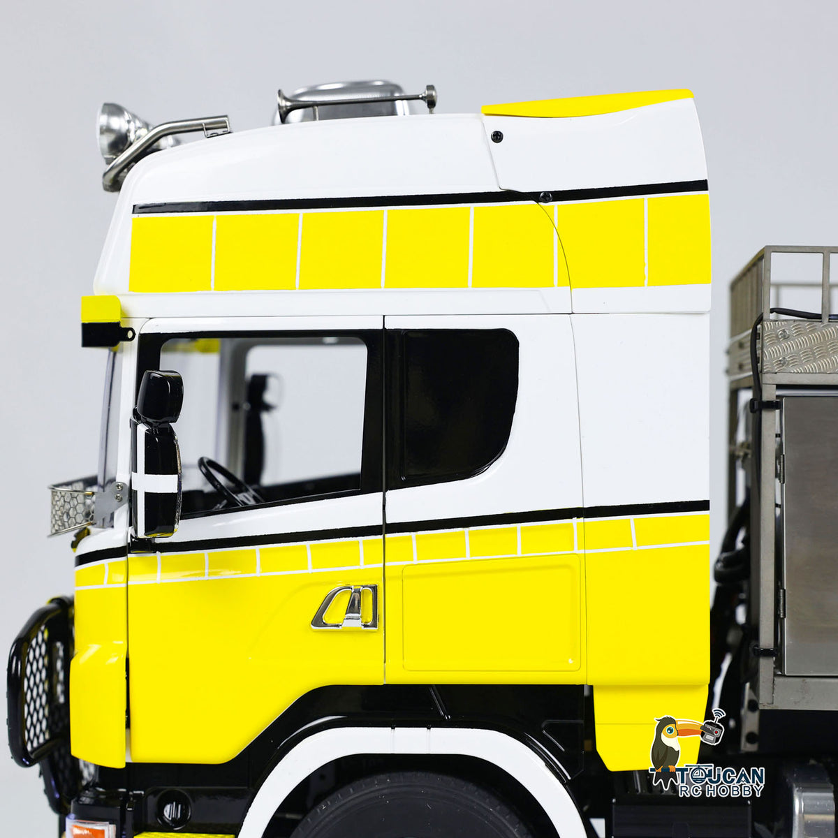 TOUCAN RC HOBBY LESU 1/14 6x6 RC Tractor Truck Metal Chassis G-6181 Equipment Rack Cars Model
