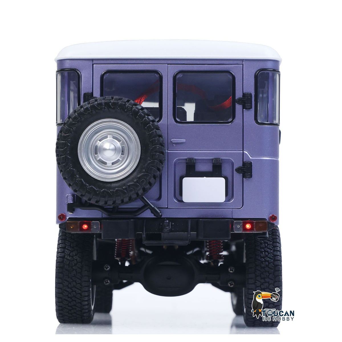 TOUCAN RC HOBBY 4x4 Heng Guan 1/16 Multi Terrain RC Off Road Vehicle Heng Guan4 211 Electric Winch Remote Control Crawler Car Dual 050 Motors 2.4GHz Radio