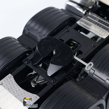 TOUCAN RC HOBBY LESU 1/14 6x6 RC Tractor Truck Metal Chassis G-6181 Equipment Rack Cars Model
