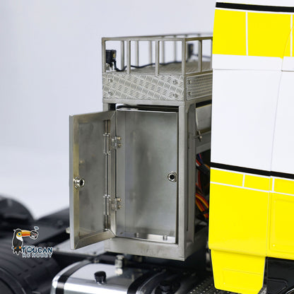 TOUCAN RC HOBBY LESU 1/14 6x6 RC Tractor Truck Metal Chassis G-6181 Equipment Rack Cars Model