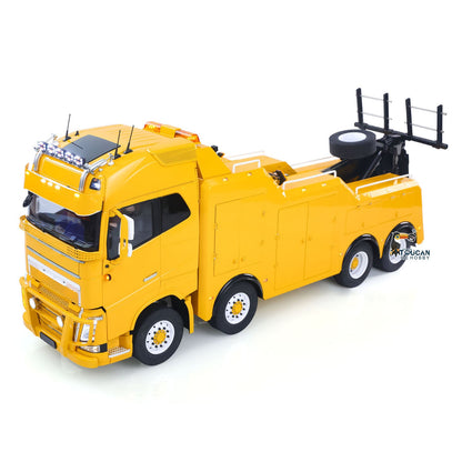 TOUCAN RC HOBBY  8X4 Metal 1/14 RC Road Rescue Truck RTR 2Speed Model Car Flysky Paladin PL18EV Lite Radio Battery Smoke Light Sound