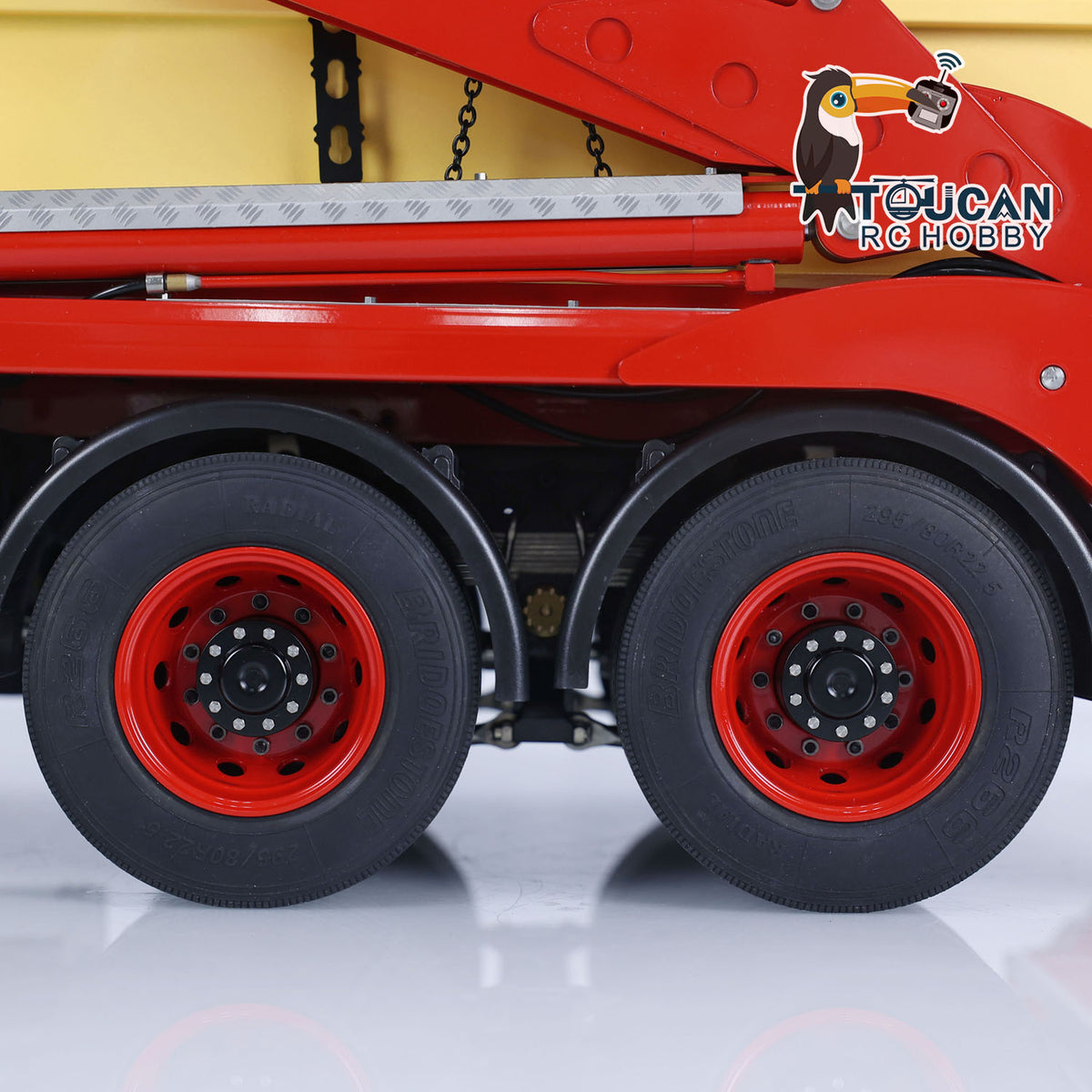 TOUCAN RC HOBBY JXModel VL18U K3363 Cabin 1/14 Metal RC Hydraulic Skip Loader RTR 6x4 Axles Differential Lock 4-Way Valve 2-Speed Gearbox Light Sound for Collectors