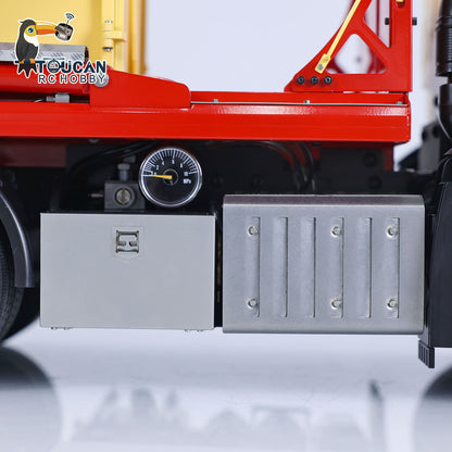 TOUCAN RC HOBBY JXModel VL18U K3363 Cabin 1/14 Metal RC Hydraulic Skip Loader RTR 6x4 Axles Differential Lock 4-Way Valve 2-Speed Gearbox Light Sound for Collectors