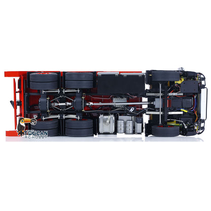 TOUCAN RC HOBBY JXModel VL18U K3363 Cabin 1/14 Metal RC Hydraulic Skip Loader RTR 6x4 Axles Differential Lock 4-Way Valve 2-Speed Gearbox Light Sound for Collectors