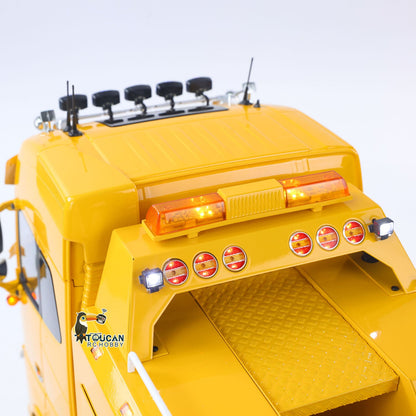 TOUCAN RC HOBBY  8X4 Metal 1/14 RC Road Rescue Truck RTR 2Speed Model Car Flysky Paladin PL18EV Lite Radio Battery Smoke Light Sound