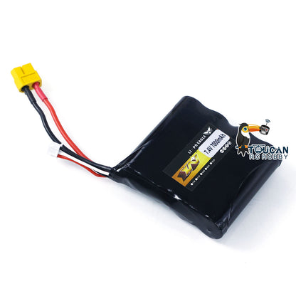 TOUCAN RC HOBBY 7.4V Li-polymer Battery 7000mAh for Heng Long 1/16 RC Tank Radio Controlled Panzer Military Vehicle IDF Merkava MK IV 3958 DIY Part
