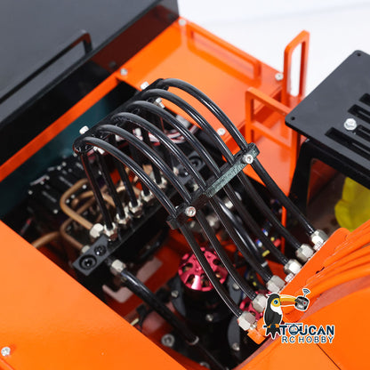 TOUCAN RC HOBBY Pre-order 385CF 1/8 Hydraulic RC Excavator Metal Giant Remote Control Construction Vehicle Ready to Run Painted Assembled ESC Servo Motor