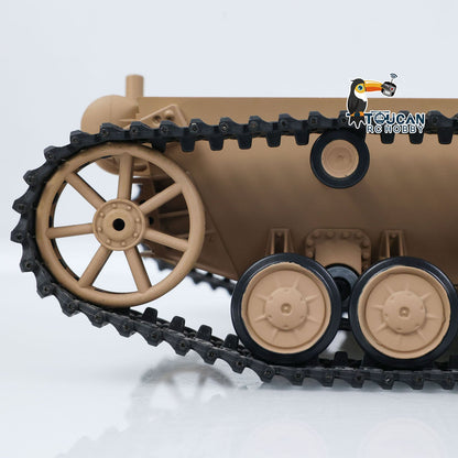 TOUCAN RC HOBBY Heng Long Plastic Sprockets Road Wheels Idlers Accessories Pack Decal Assembled Chassis For HL 1/16 3858 RC Tank Vehicle DIY Model