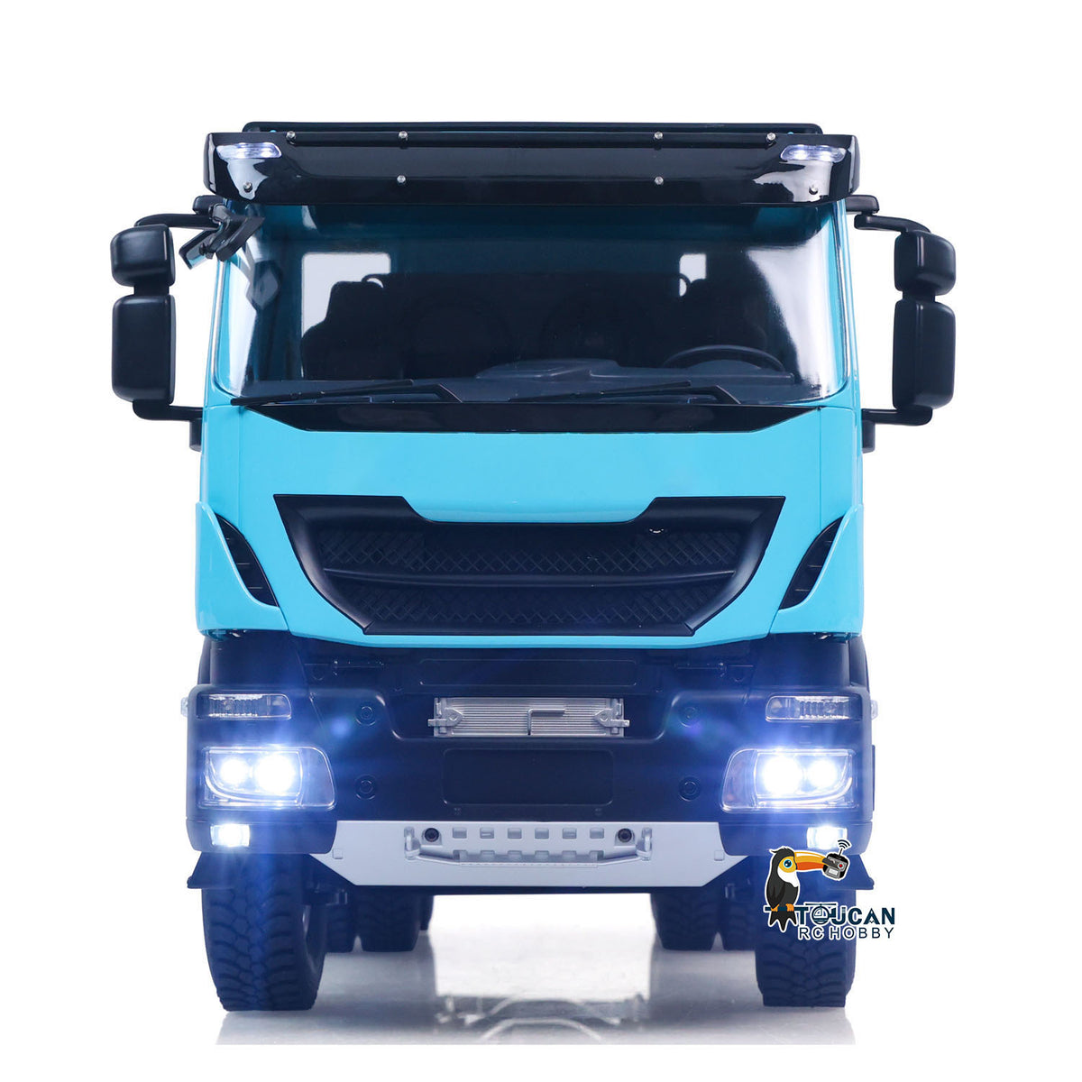 TOUCAN RC HOBBY MODO 1/14 6x6 RC Tractor Truck 2 Speed Transmission Radio Control Car Sounds Lights