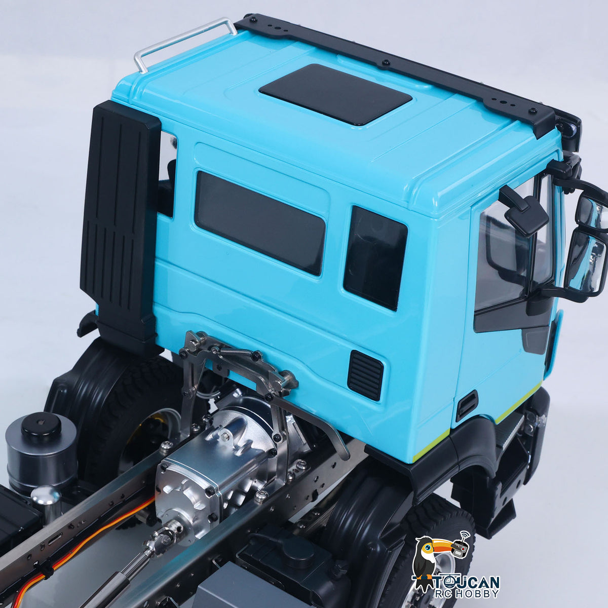 TOUCAN RC HOBBY MODO 1/14 6x6 RC Tractor Truck 2 Speed Transmission Radio Control Car Sounds Lights