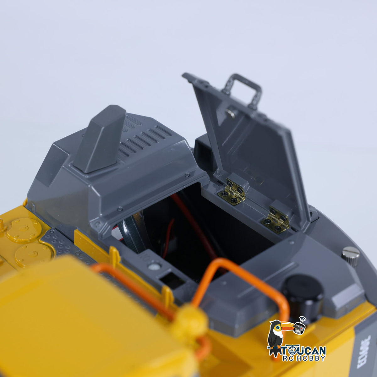 TOUCAN RC HOBBY 1:14 Scale RC Excavator Double E E010 EC 160E Alloy Metal Digger Radio Controlled Engineering Vehicle Hobby Model for Adult