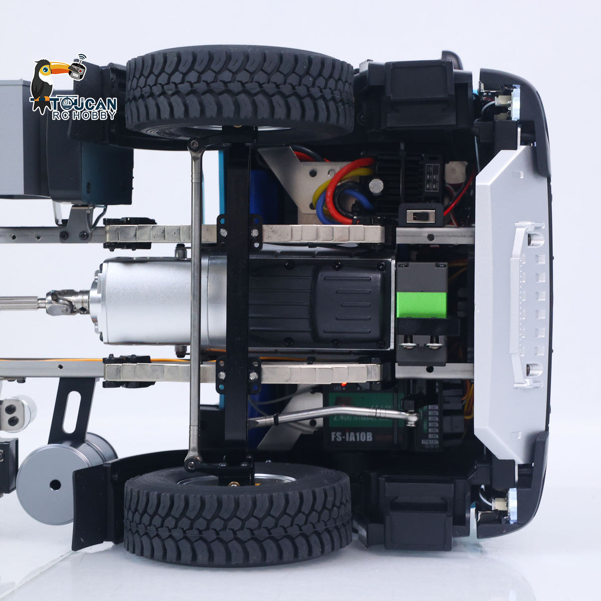 TOUCAN RC HOBBY MODO 1/14 6x6 RC Tractor Truck 2 Speed Transmission Radio Control Car Sounds Lights