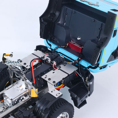 TOUCAN RC HOBBY MODO 1/14 6x6 RC Tractor Truck 2 Speed Transmission Radio Control Car Sounds Lights