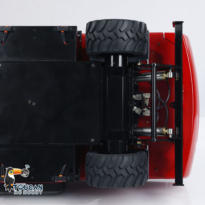 TOUCAN RC HOBBY MTModel 946-3 Metal 1/14 RC Hydraulic Excavator Construction Engineering Vehicle 8-ways Reserving Valves Tiltable Bucket Sound Light for Machinery Enthusiasts