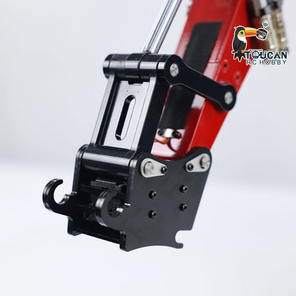 TOUCAN RC HOBBY MTModel 946-3 Metal 1/14 RC Hydraulic Excavator Construction Engineering Vehicle 8-ways Reserving Valves Tiltable Bucket Sound Light for Machinery Enthusiasts