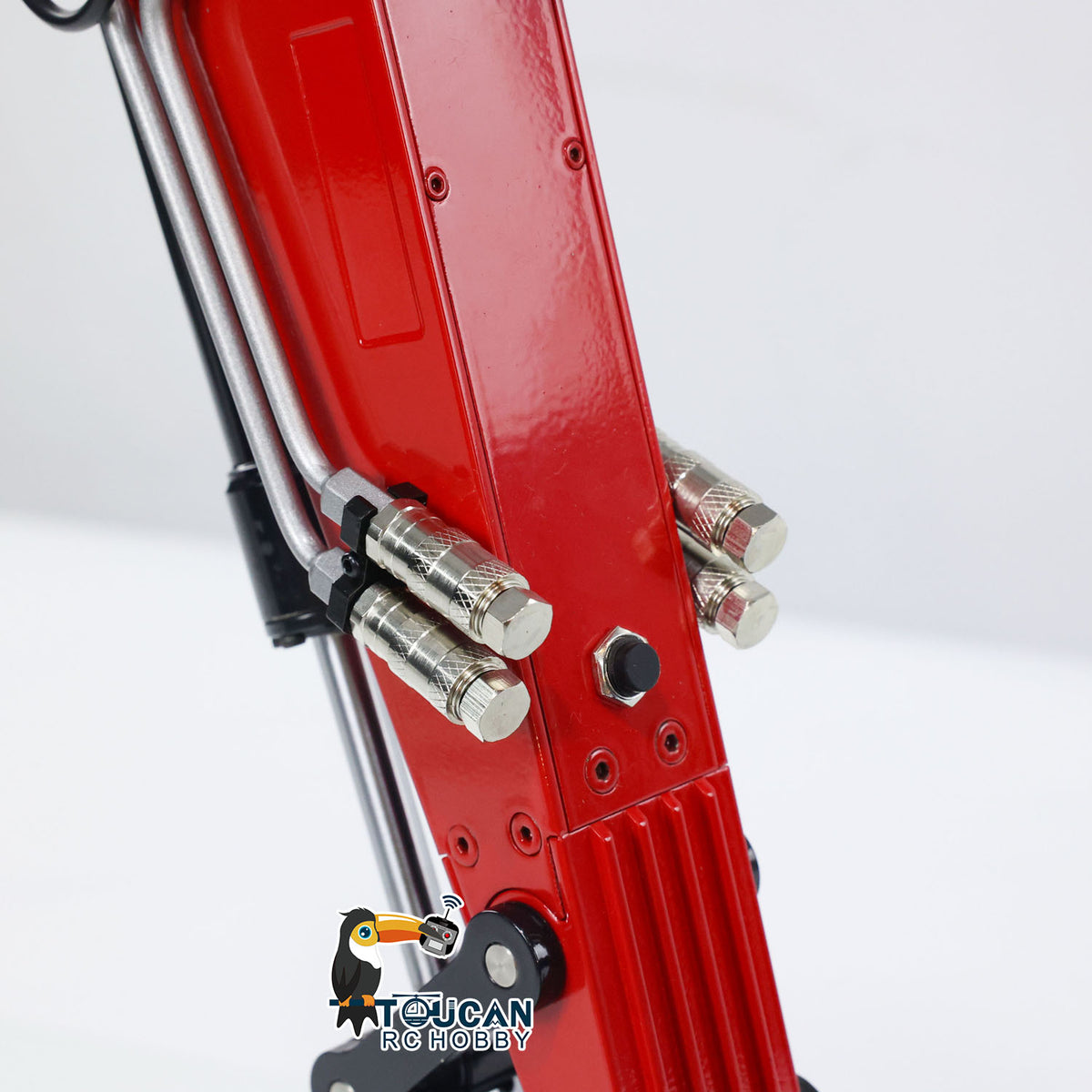 TOUCAN RC HOBBY MTModel 946-3 1/14 Metal RC Hydraulic Excavator Clamshell Bucket 8-ways Reserving Valves Ripper Sound Light for Model Enthusiasts
