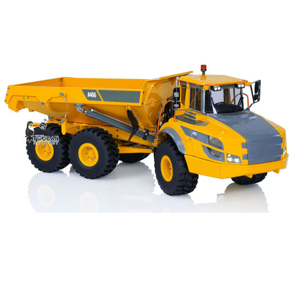 Pre-order TOUCAN RC HOBBY Double E A40G 1/16 Hydraulic RC Articulated Truck Metal RTR Dump Radio Controlled Car Construction Vehicle Hobby Model RTR