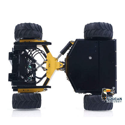 TOUCAN RC HOBBY SFROG BM214 1/14 RTR Metal RC Hydraulic Foldable Forklift 5-Way Valve FrSky X14 Controller Light Sound Storage Box for Model Collectors