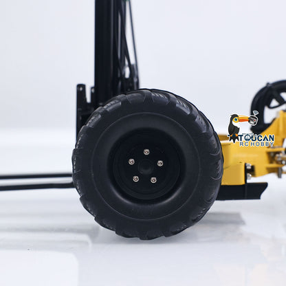 TOUCAN RC HOBBY SFROG BM214 1/14 RTR Metal RC Hydraulic Foldable Forklift 5-Way Valve FrSky X14 Controller Light Sound Storage Box for Model Collectors