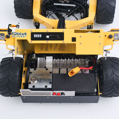 TOUCAN RC HOBBY SFROG BM214 1/14 RTR Metal RC Hydraulic Foldable Forklift 5-Way Valve FrSky X14 Controller Light Sound Storage Box for Model Collectors