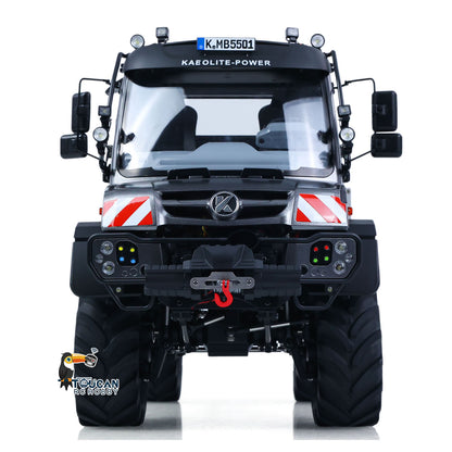 TOUCAN RC HOBBY Kabolite 5501 1/14 Metal RC Dumper Electric Lifting ATV Off Road Truck Lorry 4X4 Axle Differential Lock 2-Speed Transmission Light Sound System