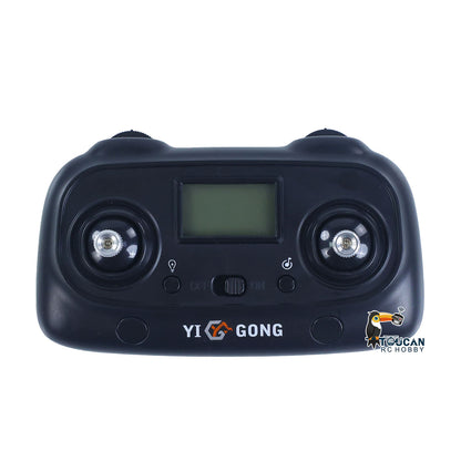 TOUCAN RC HOBBY Yi Gong 1:50 RC Electric Lifting Loader LR636 RTR Remote Controlled 2.4G Construction Vehicle Metal Bucket Tracks Ripper Light Sound Battery USB