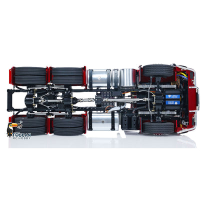 TOUCAN RC HOBBY LESU 1/14 6x6 RC Sattelzugmaschine Metallchassis ferngesteuerte Autos Licht Sound