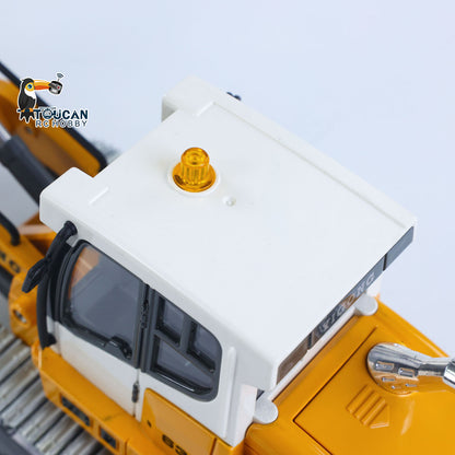 TOUCAN RC HOBBY Yi Gong 1:50 RC Electric Lifting Loader LR636 RTR Remote Controlled 2.4G Construction Vehicle Metal Bucket Tracks Ripper Light Sound Battery USB