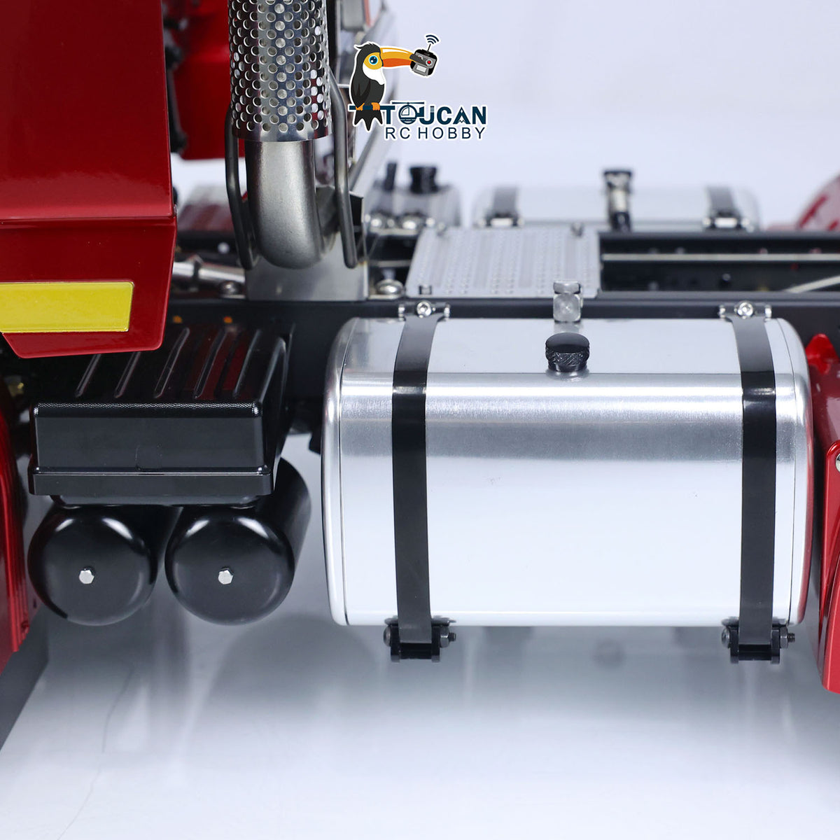 TOUCAN RC HOBBY LESU 1/14 6x6 RC Sattelzugmaschine Metallchassis ferngesteuerte Autos Licht Sound