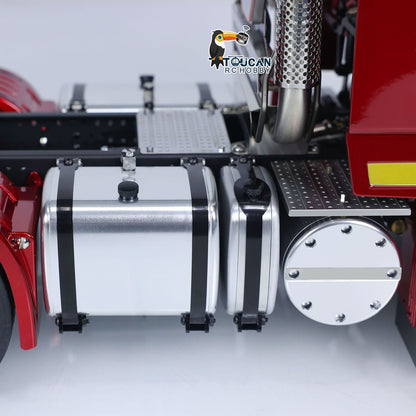 TOUCAN RC HOBBY LESU 1/14 6x6 RC Sattelzugmaschine Metallchassis ferngesteuerte Autos Licht Sound