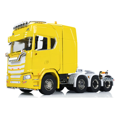 TOUCAN RC HOBBY ScaleClub 770S Échelle 1/14 8x8 Camion Tracteur RC RTR Voiture Électrique Radiocommandée Châssis Métallique Boîte de Vitesses à 3 Rapports Phare Système Sonore