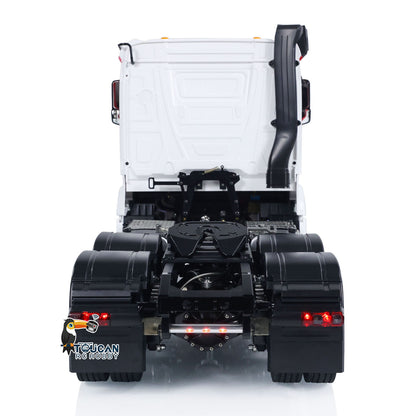 TOUCAN RC HOBBY LESU 6x6 RC Tractor Truck 1/14 Radio Control Car Painted Assembled Metal Chassis