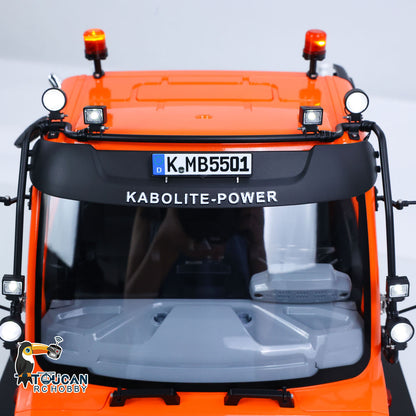 TOUCAN RC HOBBY US-Lager RTR 1/14 KABOLITE K5501 RC Offroad-Muldenkipper-Modell ferngesteuertes geländegängiges Fahrzeug leichter LKW Achssperren elektrische Winde