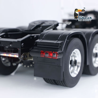 TOUCAN RC HOBBY LESU 6x6 RC Tractor Truck 1/14 Radio Control Car Painted Assembled Metal Chassis