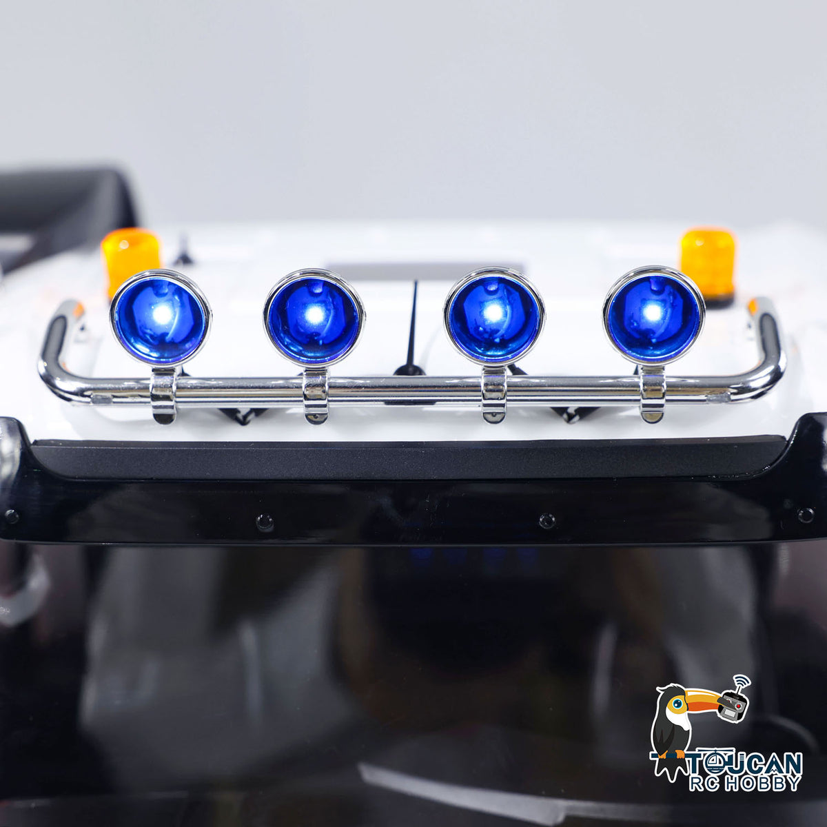 TOUCAN RC HOBBY LESU 6x6 RC Tractor Truck 1/14 Radio Control Car Painted Assembled Metal Chassis
