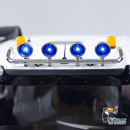 TOUCAN RC HOBBY LESU 6x6 RC Tractor Truck 1/14 Radio Control Car Painted Assembled Metal Chassis