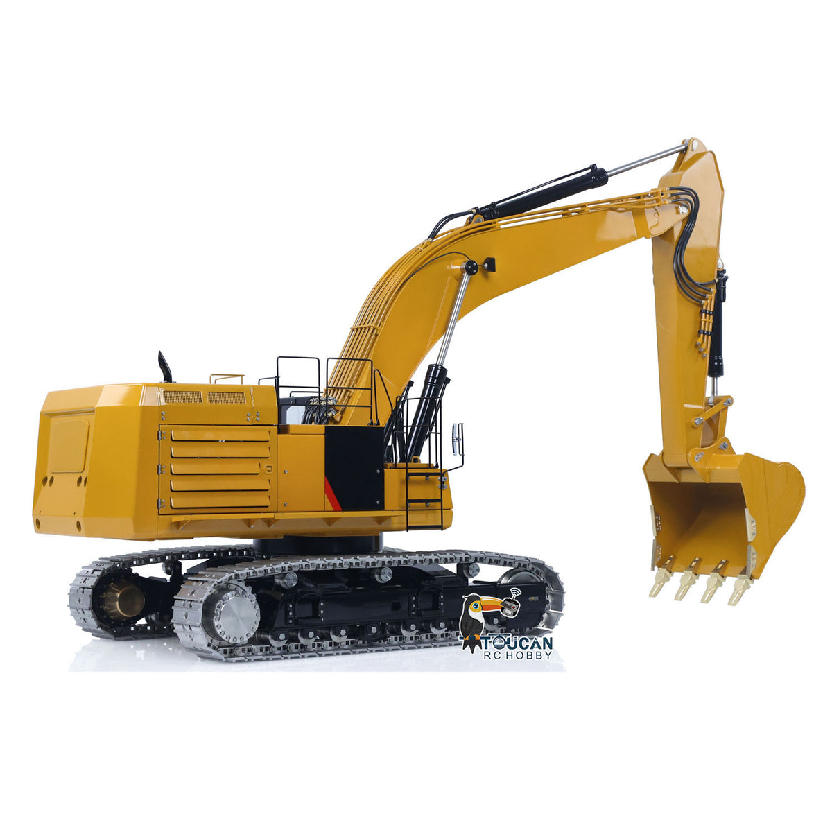TOUCAN RC HOBBY LESU C374F 1/14 Metal Hydraulic RC Excavator B0001 PNP/RTR Real Construction Truck Model with Light System for Model Enthusiast Weekend Outdoor Fun