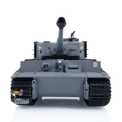 TOUCAN RC HOBBY HY Model 1/24 217 007 RC Battle Tank Tiger I Remote Control Military Tanks Armored Panzer Infrared Combat USB Assembled Painted