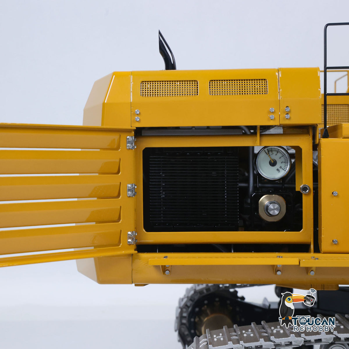 TOUCAN RC HOBBY LESU C374F 1/14 Metal Hydraulic RC Excavator B0001 PNP/RTR Real Construction Truck Model with Light System for Model Enthusiast Weekend Outdoor Fun