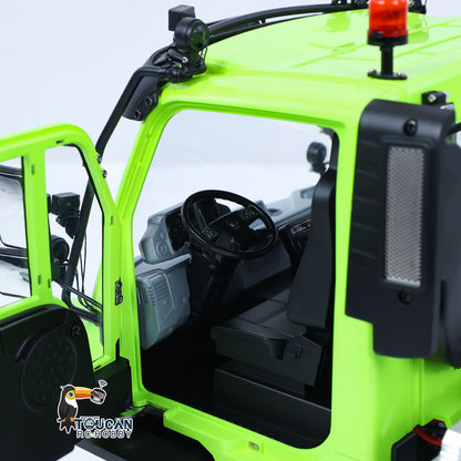 TOUCAN RC HOBBY Kabolite 5501 1/14 Metal RC Dumper Electric Lifting ATV Off Road Truck Lorry 4X4 Axle Differential Lock 2-Speed Transmission Light Sound System
